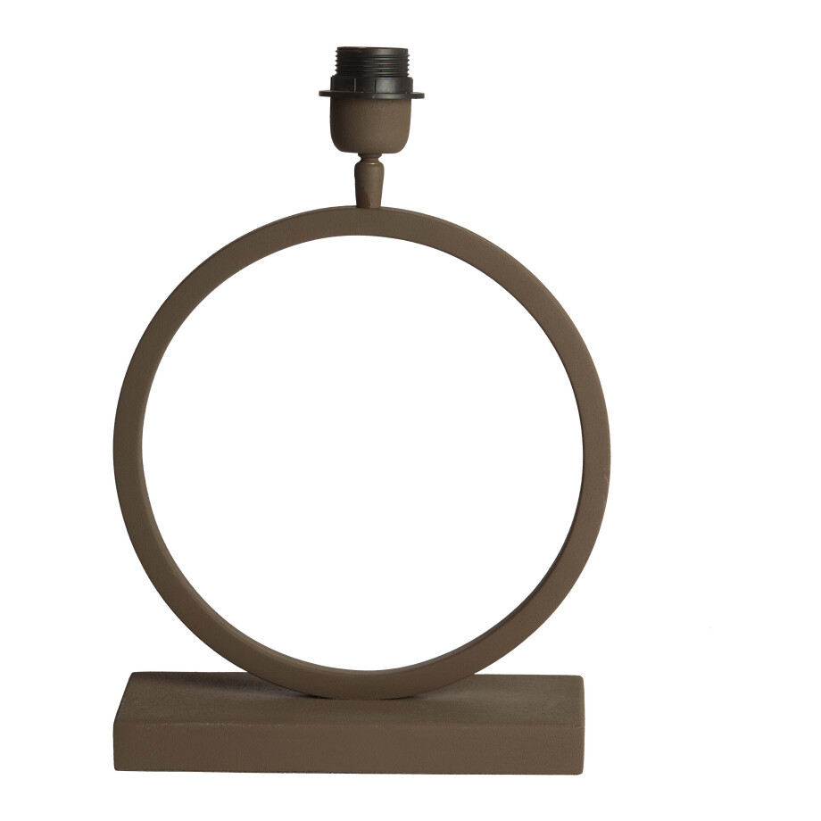 Light & Living Tafellamp 'Liva' 42cm, kleur Bruin (excl. kap) Light & Living Tafellamp 'Liva' 42cm, kleur Bruin (excl. kap) afbeelding 1