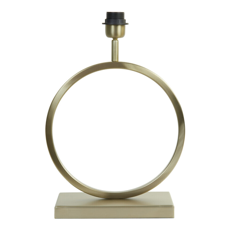 Light & Living Tafellamp 'Liva' 37cm, kleur Goud (excl. kap) Light & Living Tafellamp 'Liva' 37cm, kleur Goud (excl. kap) afbeelding 1