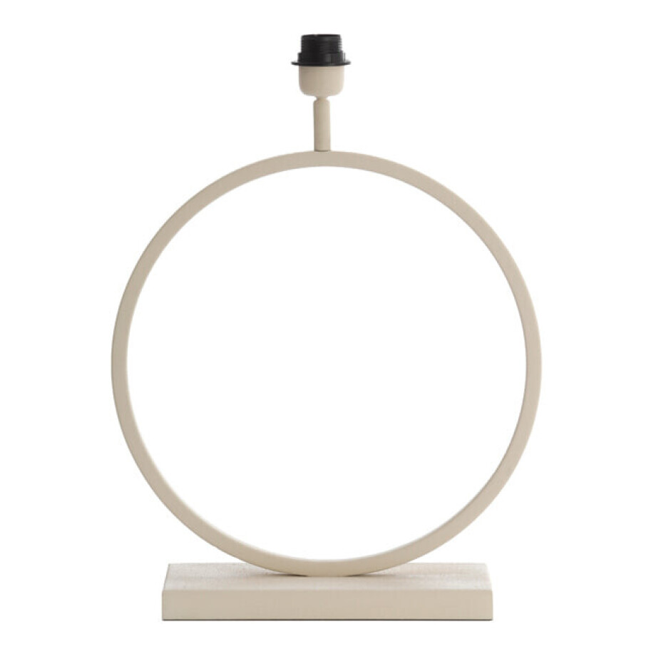 Light & Living Tafellamp 'Liva' 52cm, kleur Crème (excl. kap) Light & Living Tafellamp 'Liva' 52cm, kleur Crème (excl. kap) afbeelding 1