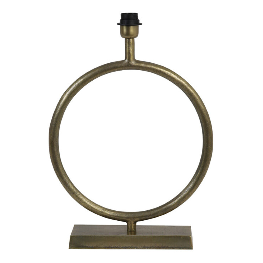 Light & Living Tafellamp 'Livu' 50cm, Antiek Brons (excl. kap) Light & Living Tafellamp 'Livu' 50cm, Antiek Brons (excl. kap) afbeelding 1