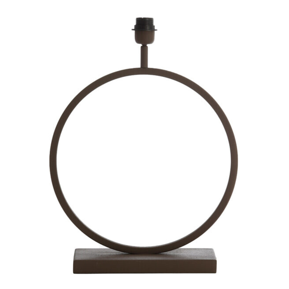 Light & Living Tafellamp 'Liva' 52cm, kleur Bruin (excl. kap) Light & Living Tafellamp 'Liva' 52cm, kleur Bruin (excl. kap) afbeelding 1