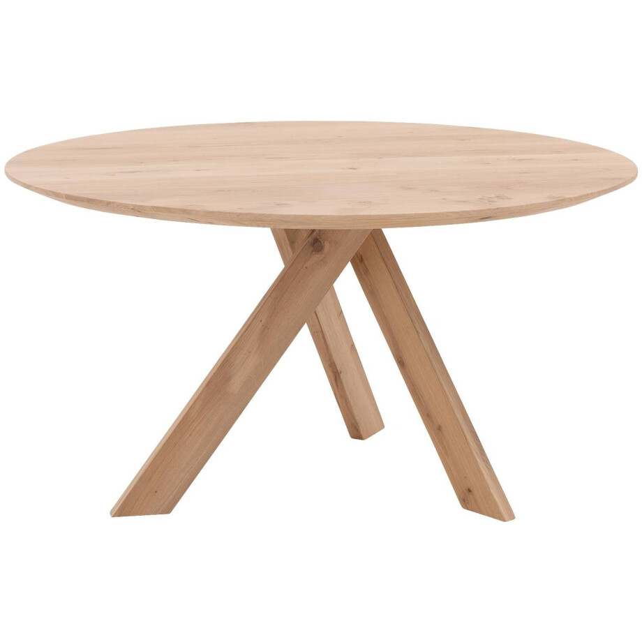 Goossens Eettafel Het Gesprek, Rond 130 x 130 cm Goossens Eettafel Het Gesprek, Rond 130 x 130 cm afbeelding 1