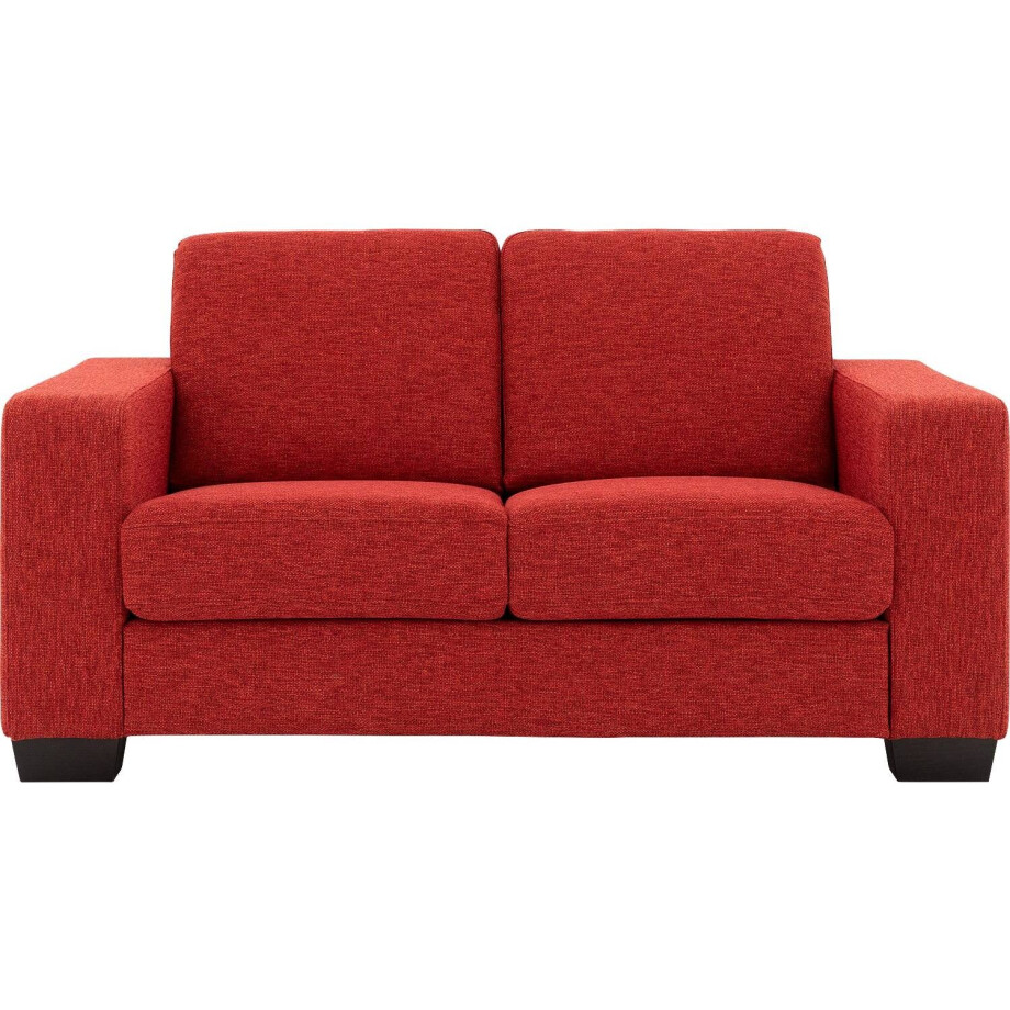 Goossens Bank N-joy Divana rood, stof, 2-zits, stijlvol landelijk Goossens Bank N-joy Divana rood, stof, 2-zits, stijlvol landelijk afbeelding 1