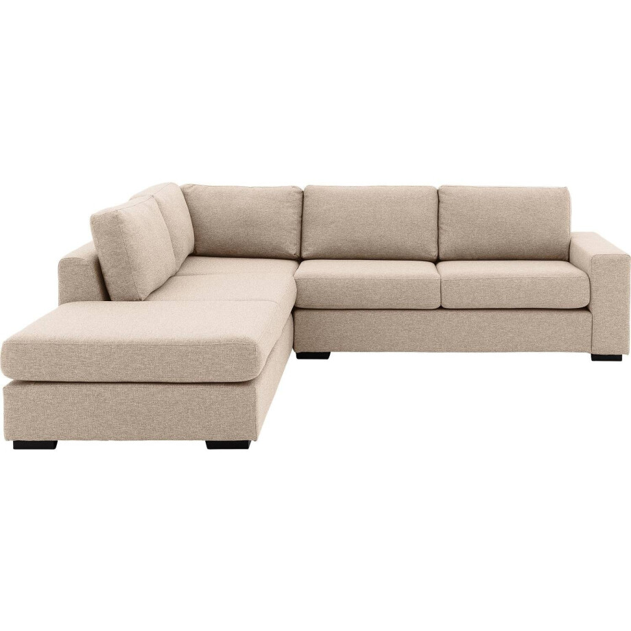 Goossens Hoekbank Lucca Met Ligelement wit, stof, 2,5-zits, stijlvol landelijk met ligelement links Goossens Hoekbank Lucca Met Ligelement wit, stof, 2,5-zits, stijlvol landelijk met ligelement links afbeelding 1