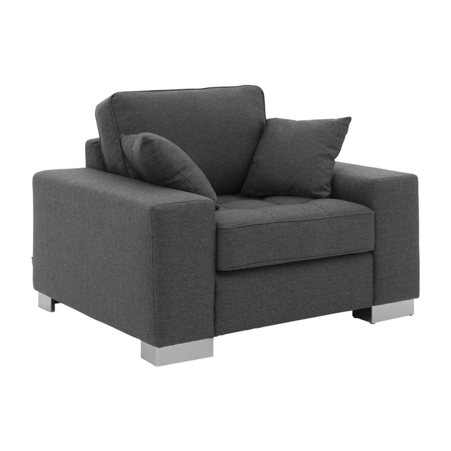 Goossens Fauteuil Latino, Fauteuil incl 2 sierkussens afbeelding 1