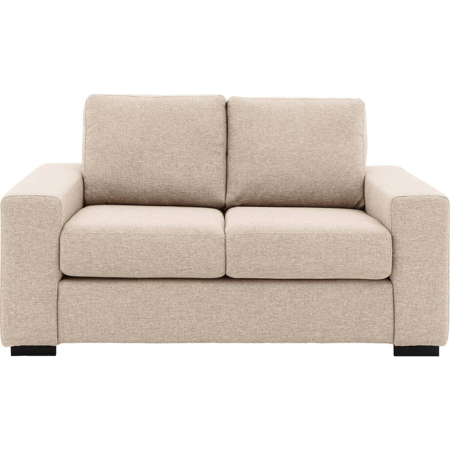 Goossens Bank Lucca wit, stof, 2-zits, stijlvol landelijk Goossens Bank Lucca wit, stof, 2-zits, stijlvol landelijk afbeelding 1