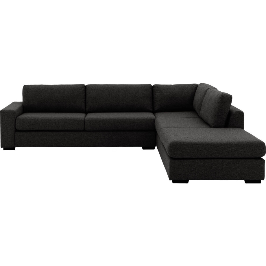 Goossens Bank Lucca grijs, stof, 3-zits, stijlvol landelijk met ligelement rechts Goossens Bank Lucca grijs, stof, 3-zits, stijlvol landelijk met ligelement rechts afbeelding 1