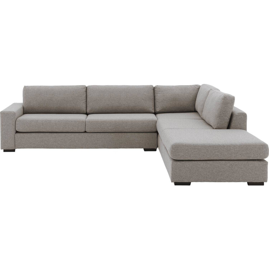 Goossens Bank Lucca grijs, stof, 3-zits, stijlvol landelijk met ligelement rechts Goossens Bank Lucca grijs, stof, 3-zits, stijlvol landelijk met ligelement rechts afbeelding 1