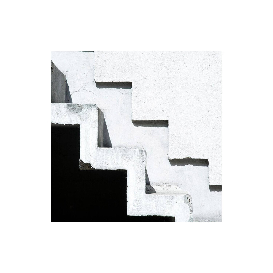 Goossens Schilderij Escalier Maison, 74 x 74 cm afbeelding 1
