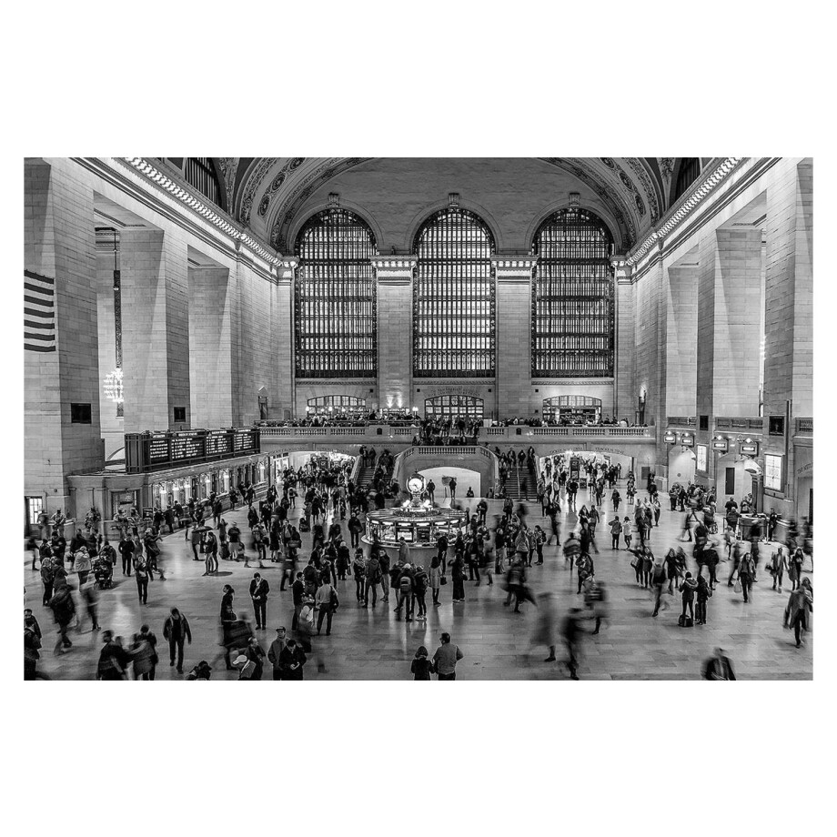 Goossens Schilderij Nyc Grand Station, 148 x 98 cm Goossens Schilderij Nyc Grand Station, 148 x 98 cm afbeelding 1
