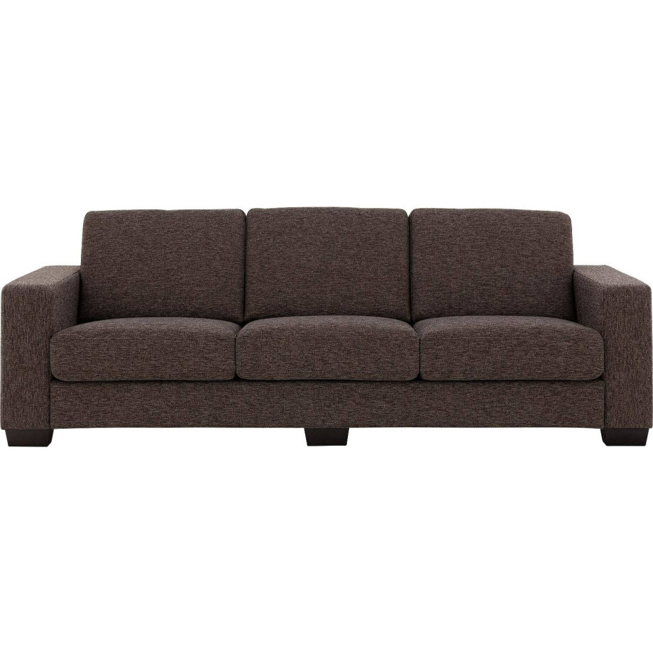 Goossens Bank N-joy Divana bruin, stof, 4-zits, stijlvol landelijk Goossens Bank N-joy Divana bruin, stof, 4-zits, stijlvol landelijk afbeelding 1
