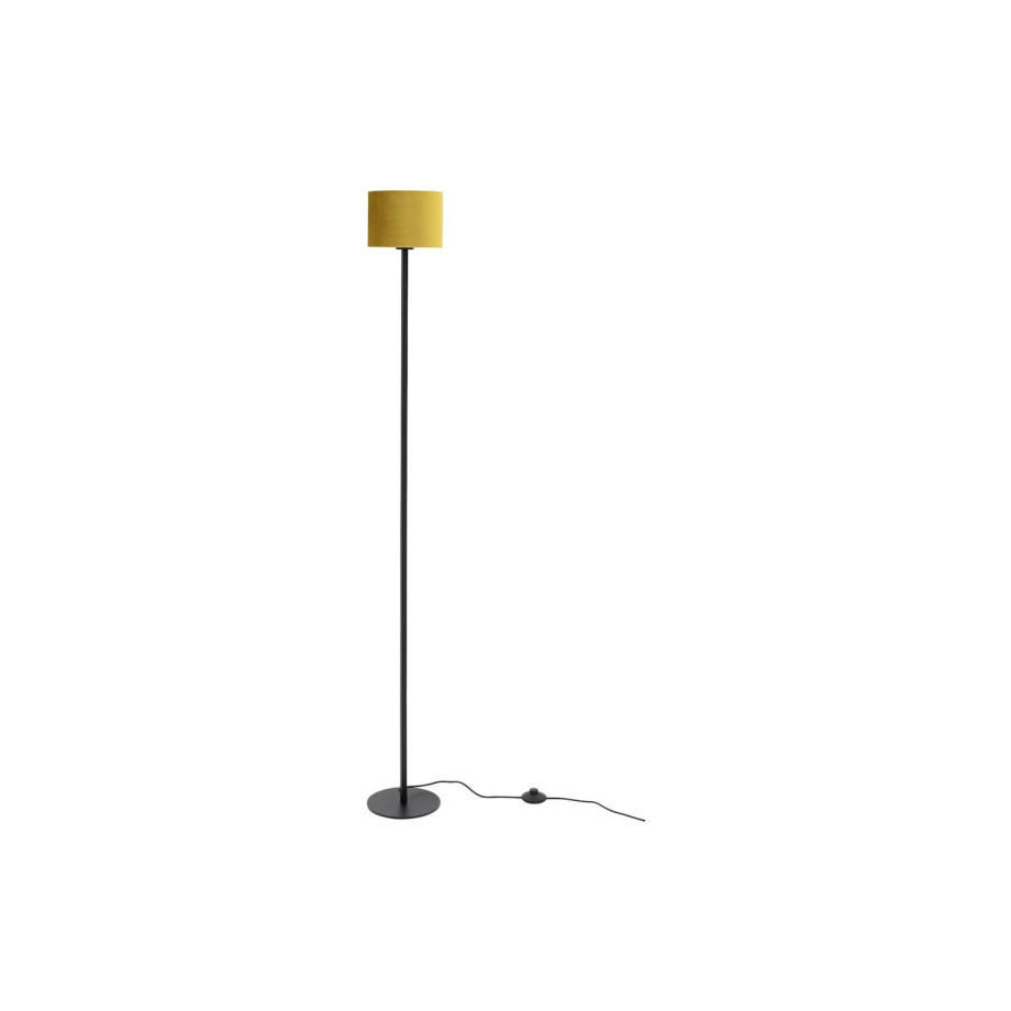 Goossens Basic Vloerlamp Helix, Vloerlamp met 1 lichtpunt 175cm afbeelding 1