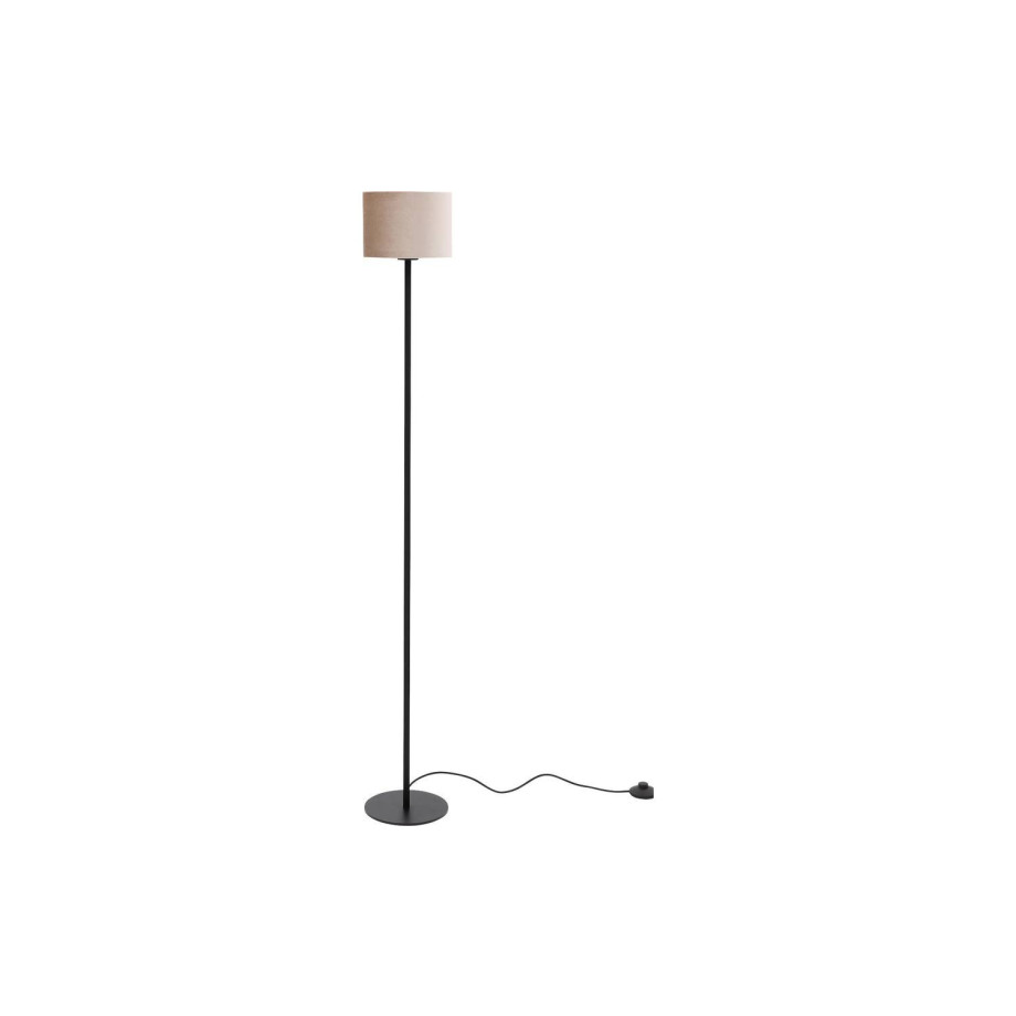 Goossens Basic Vloerlamp Helix, Vloerlamp met 1 lichtpunt 150cm afbeelding 1