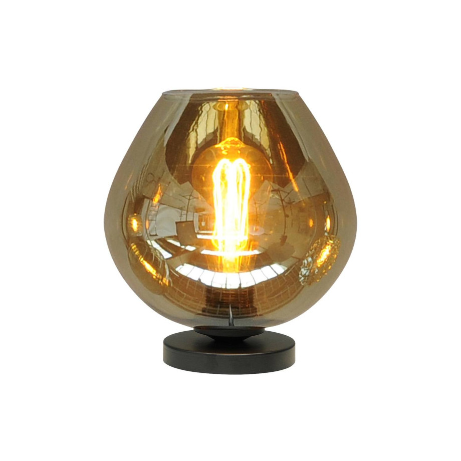 Goossens Tafellamp Devant, Tafellamp met 1 lichtpunt bol afbeelding 1