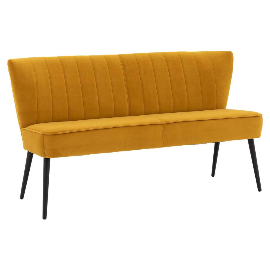 Goossens Eetkamerbank Rob, 153 cm breed Goossens Eetkamerbank Rob, 153 cm breed afbeelding 1