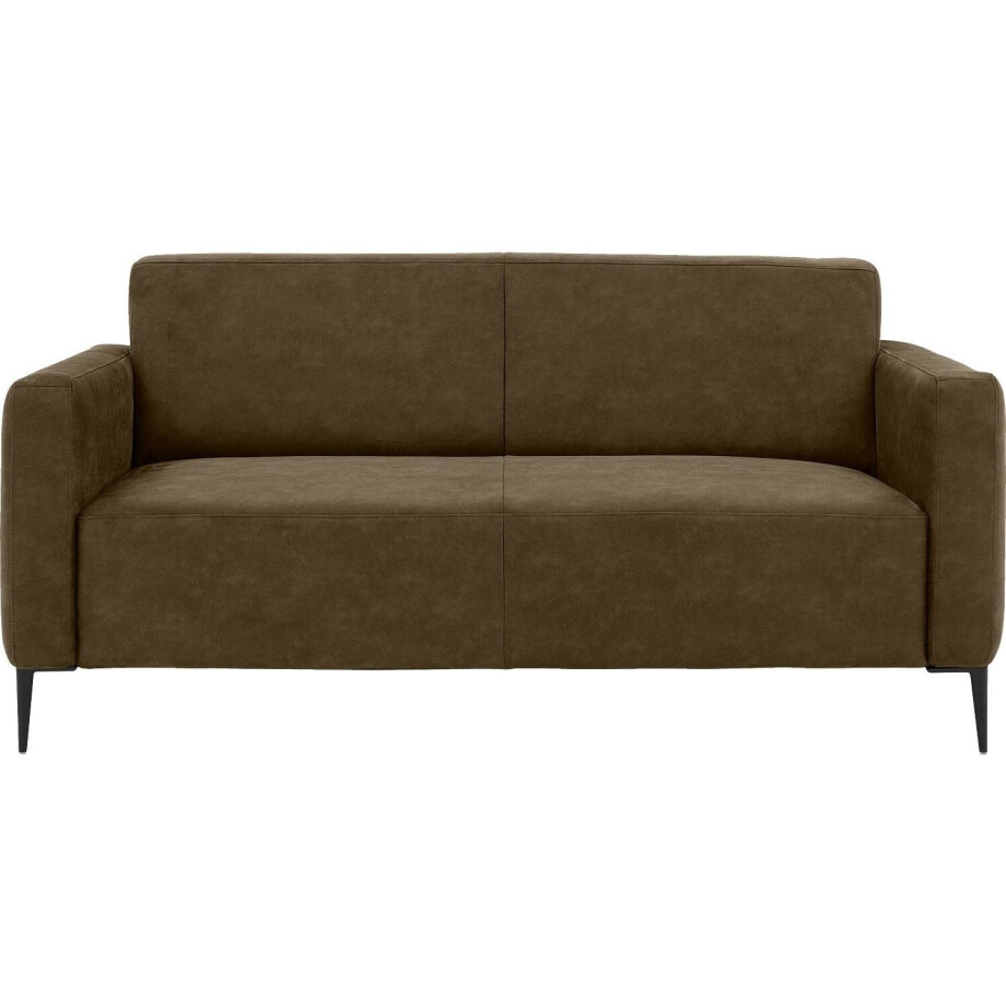 Goossens Bank Key West groen, micro leer, 2,5-zits, modern design afbeelding 1