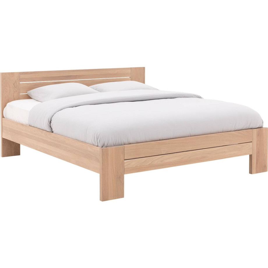 Goossens Bedframe Aberson, 180 x 220 cm met laag voetbord afbeelding 1