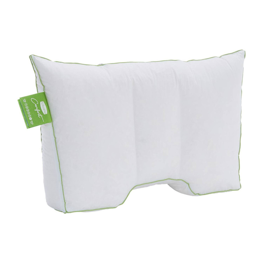 Silvana Silvana Hoofdkussen Silvana, Comfort groen 60 x 70 cm afbeelding 