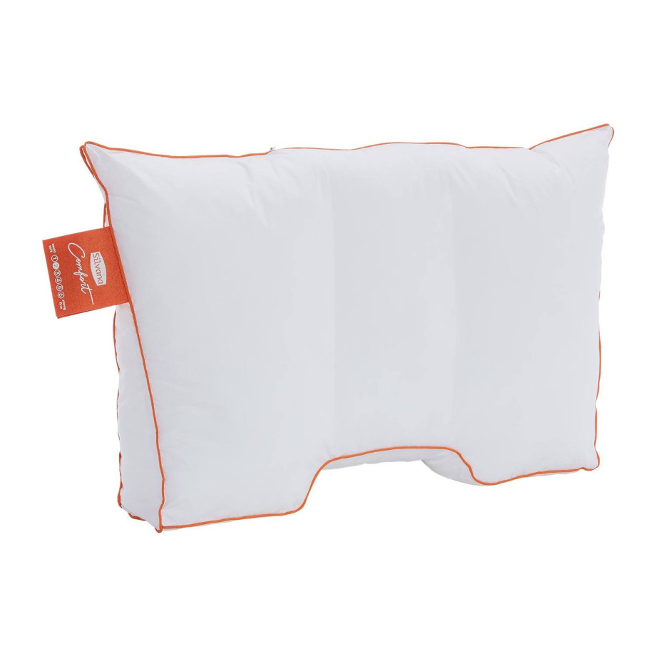 Silvana Silvana Hoofdkussen Silvana, Comfort oranje 50 x 70 cm afbeelding 