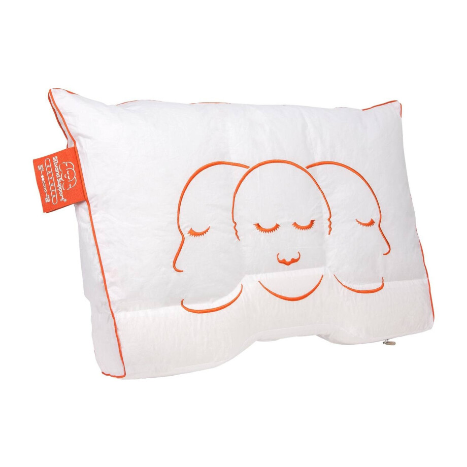 Silvana Silvana Hoofdkussen Silvana, Support oranje (care) saphir 50 x 70 cm afbeelding 