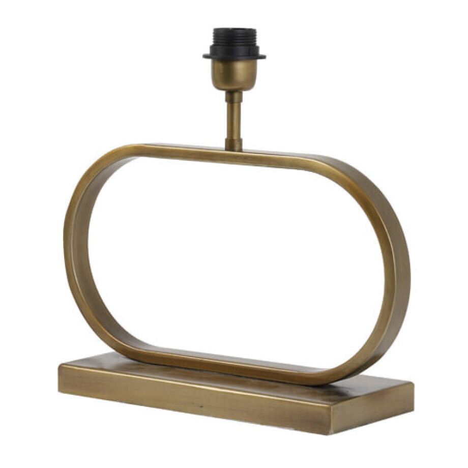 Light & Living Tafellamp 'Jamiro' 29cm hoog, kleur Antiek Brons (excl. kap) Light & Living Tafellamp 'Jamiro' 29cm hoog, kleur Antiek Brons (excl. kap) afbeelding 1