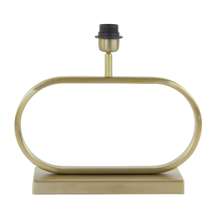 Light & Living Tafellamp 'Jamiro' 38cm, kleur Goud (excl. kap) Light & Living Tafellamp 'Jamiro' 38cm, kleur Goud (excl. kap) afbeelding 1