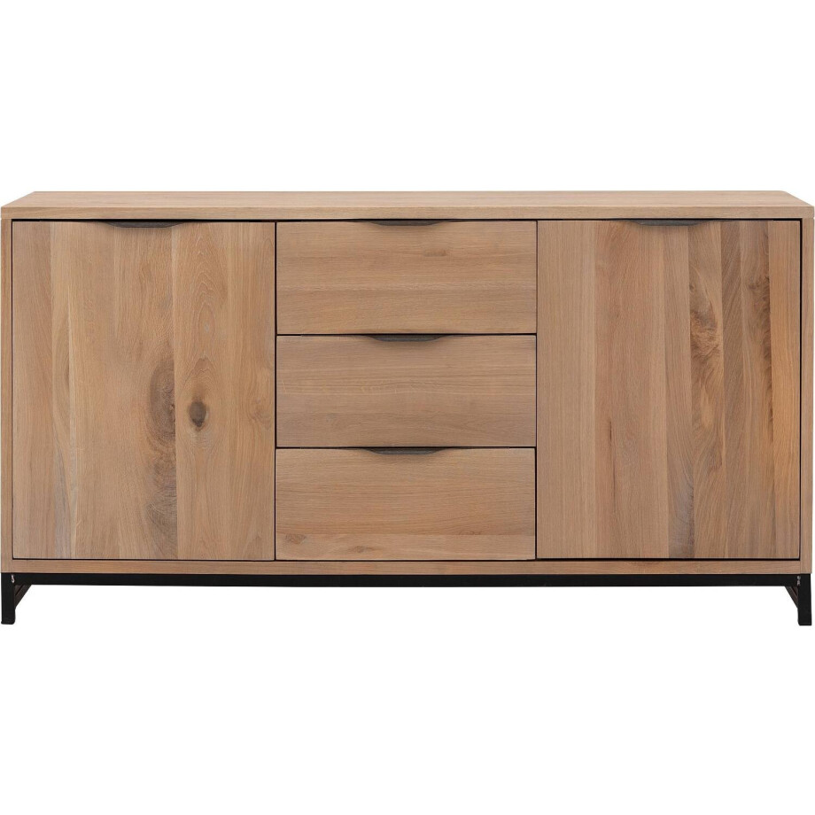 Goossens Dressoir Max, 2 deuren 3 laden Goossens Dressoir Max, 2 deuren 3 laden afbeelding 1