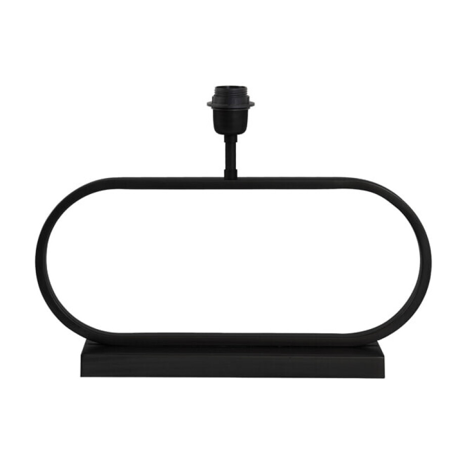 Light & Living Tafellamp 'Jamiro' 47cm, kleur Mat Zwart (excl. kap) Light & Living Tafellamp 'Jamiro' 47cm, kleur Mat Zwart (excl. kap) afbeelding 1