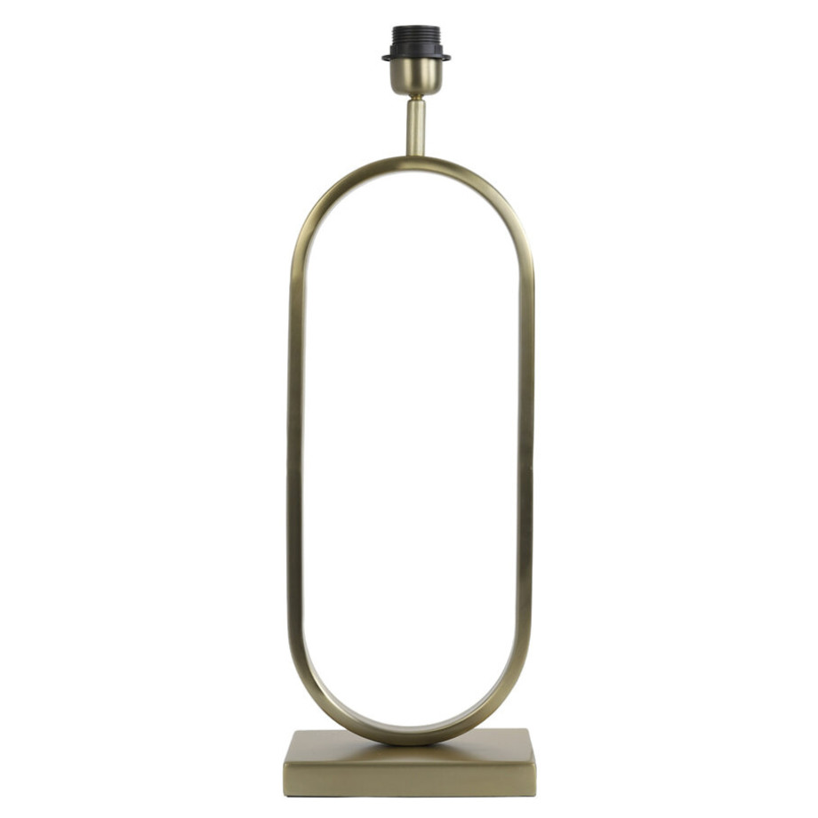 Light & Living Tafellamp 'Jamiri' 55cm, kleur Goud (excl. kap) afbeelding 1