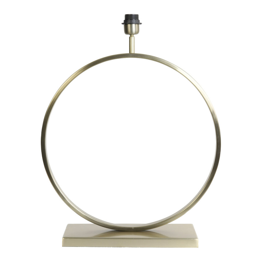 Light & Living Tafellamp 'Liva' 57cm, kleur Goud (excl. kap) afbeelding 1