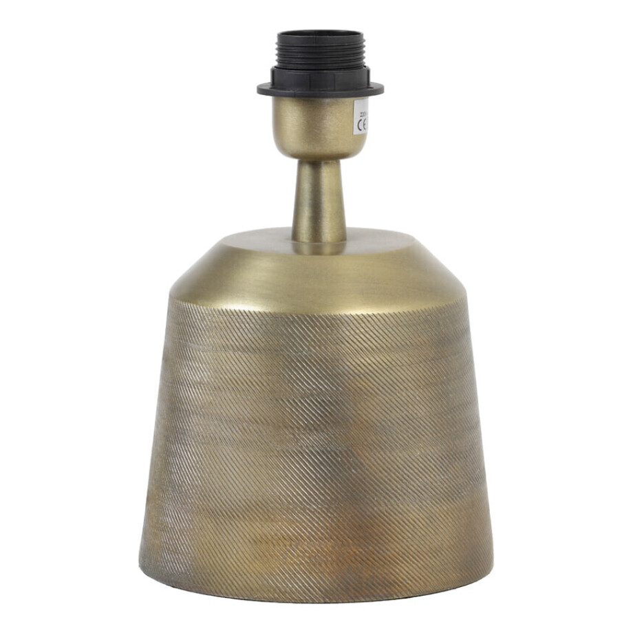 Light & Living Tafellamp 'Lilou' 18cm, kleur Antiek Brons (excl. kap) Light & Living Tafellamp 'Lilou' 18cm, kleur Antiek Brons (excl. kap) afbeelding 1