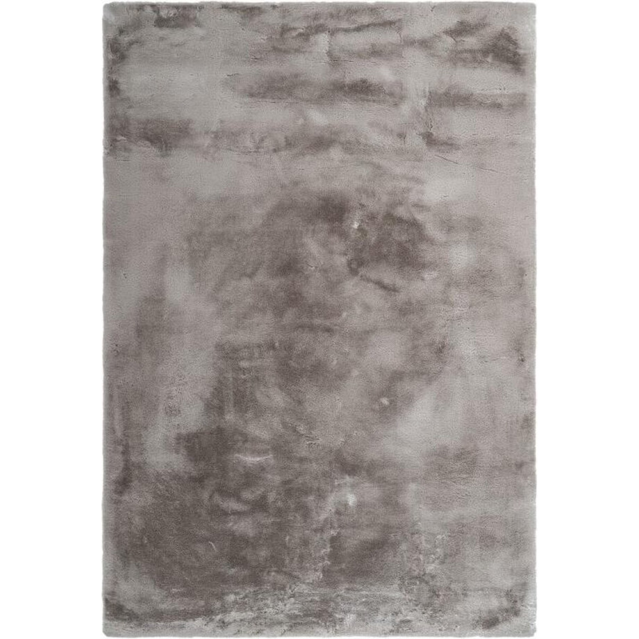 Flycarpets Magna Fluffy Vloerkleed - Taupe - Hoogpolig Tapijt Woonkamer - 160x230 cm afbeelding 1