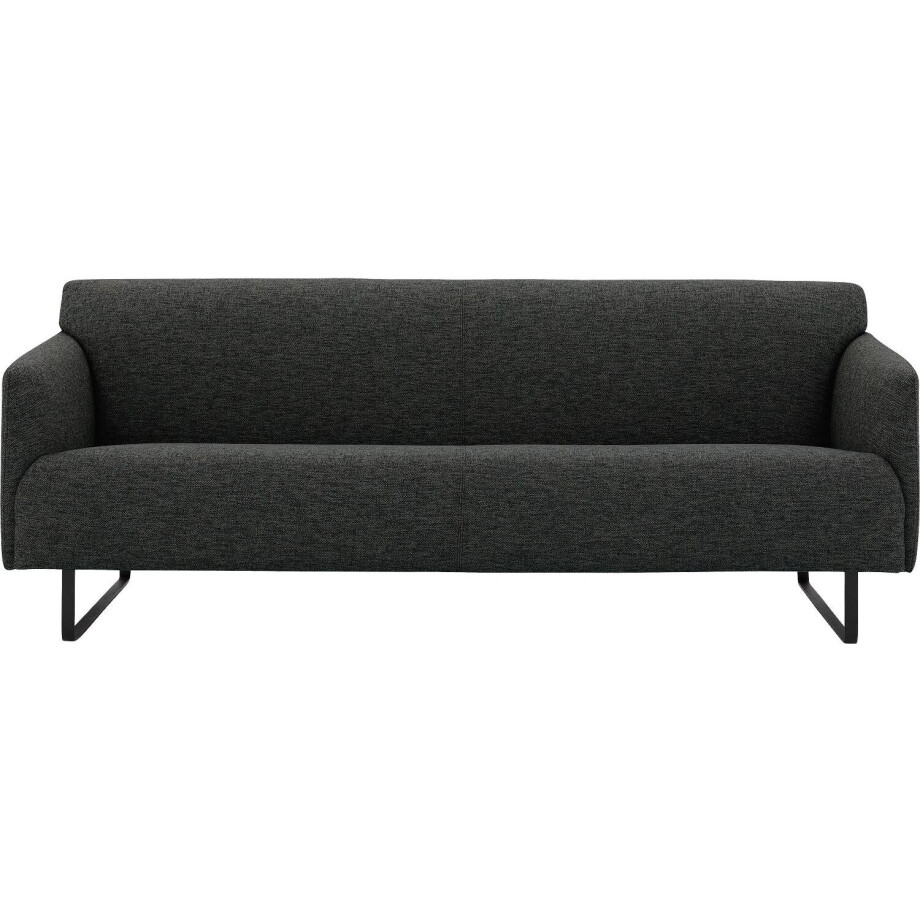 Goossens Excellent Bank Montreal bruin, stof, 3-zits, modern design afbeelding 1