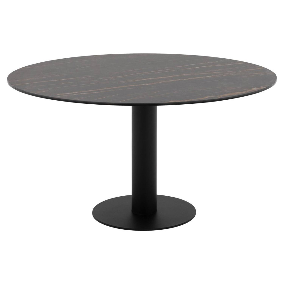 Goossens Excellent Eettafel Cipressen, Rond 120 x 120 cm afbeelding 1