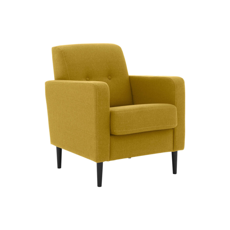 Goossens Fauteuil Hipp, Fauteuil 2 knopen in de rug afbeelding 1