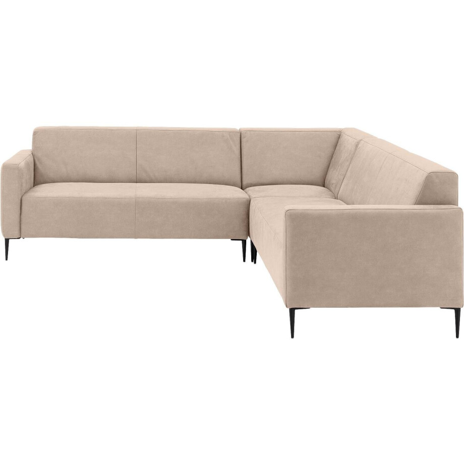 Goossens Bank Key West beige, micro leer, 2,5-zits, modern design afbeelding 1