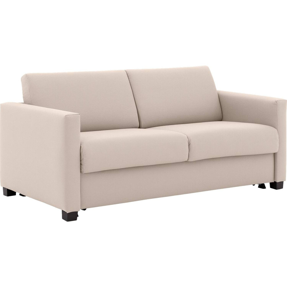 Goossens Slaapbank Hervik, 2 zits met 2 armen breed 185 cm afbeelding 1