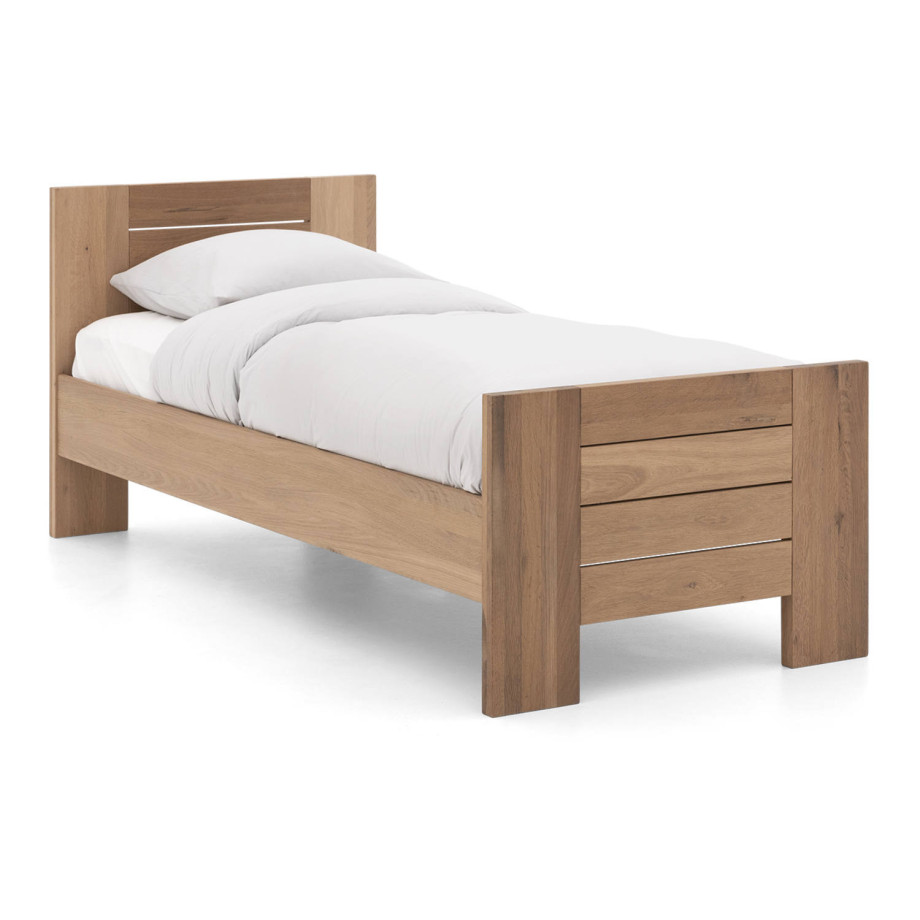 Goossens Bedframe Aberson, 90 x 200 cm met hoog voetbord afbeelding 1