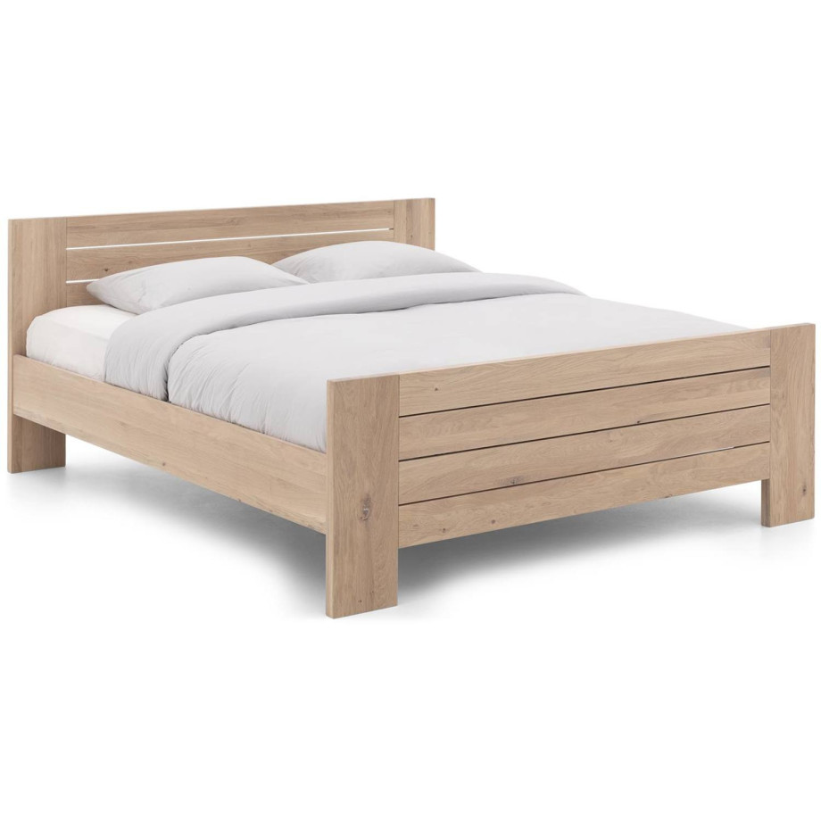 Goossens Bedframe Aberson, 180 x 220 cm met hoog voetbord afbeelding 1