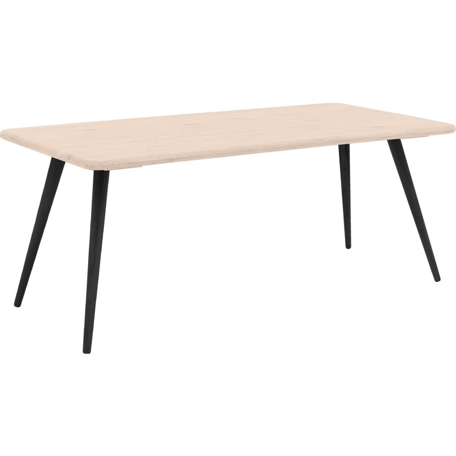 Goossens Eettafel Bjarte, Rechthoekig 220 x 100 cm afbeelding 1