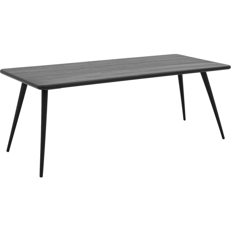 Goossens Eettafel Bjarte, Rechthoekig 220 x 90 cm afbeelding 1