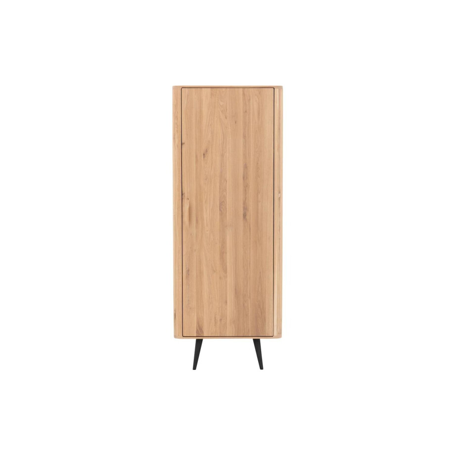 Goossens Opbergkast Bjarte, 1 deur rechtsdraaiend Goossens Opbergkast Bjarte, 1 deur rechtsdraaiend afbeelding 1