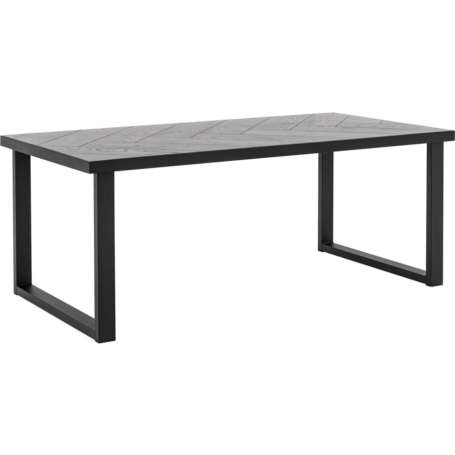 Goossens Eettafel Carte, Rechthoekig 200 x 100 cm afbeelding 1