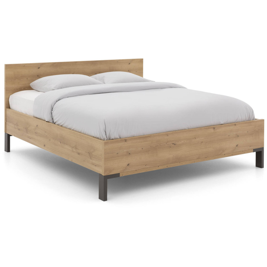 Goossens Bedframe Hertog, 180 x 200 cm hoog hoofdbord 97 cm afbeelding 1