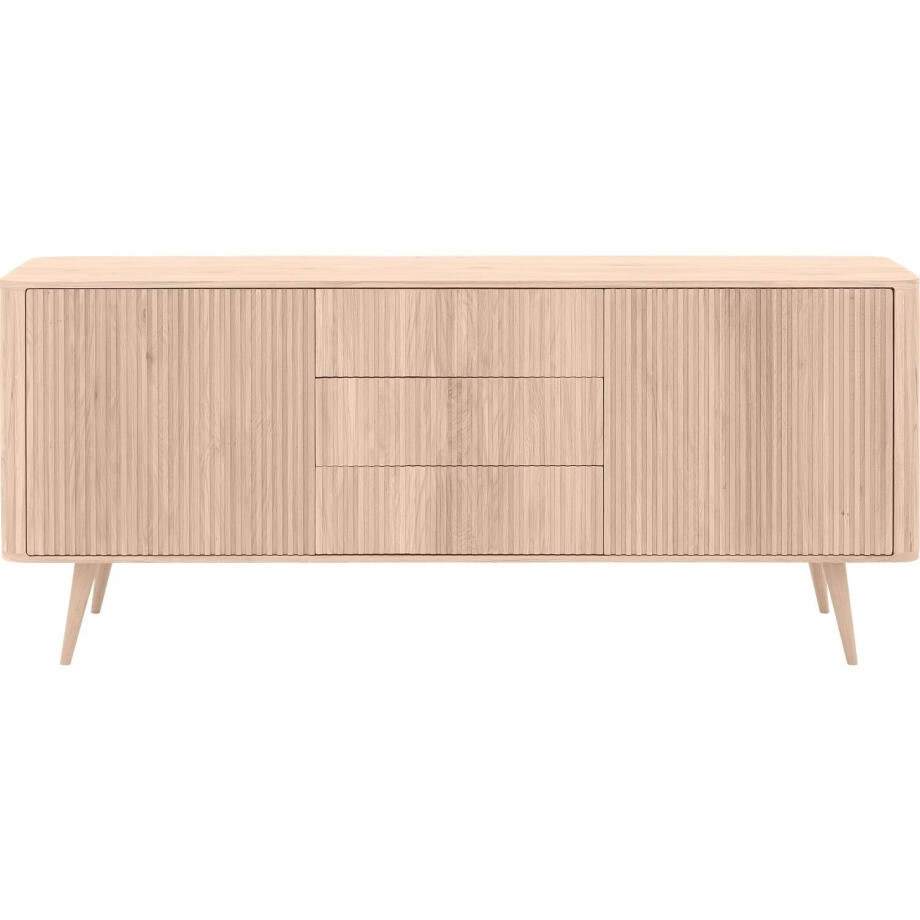 Goossens Dressoir Seppe, 2 deuren 3 laden Goossens Dressoir Seppe, 2 deuren 3 laden afbeelding 1