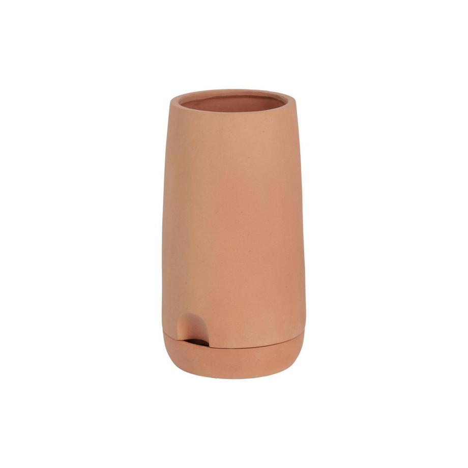 Kave Home Kave Home Tuinmeubel Luigina, Groot luigina zelfvoorzienende pot gemaakt van terracotta Ø 27 cm afbeelding 