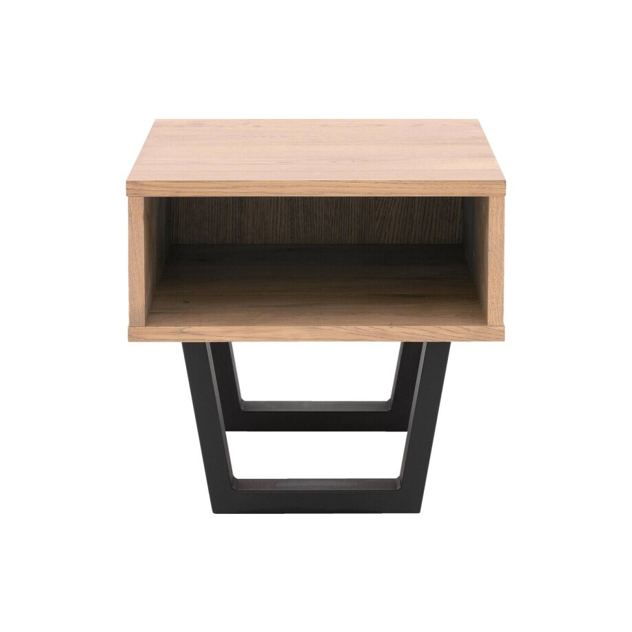 Goossens Nachtkastje Slade, Nachtkastje met open vak Goossens Nachtkastje Slade, Nachtkastje met open vak afbeelding 1