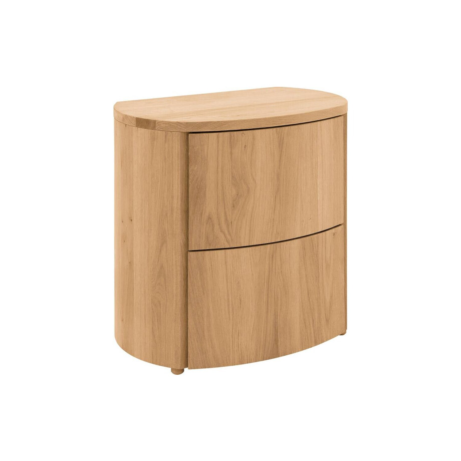 Goossens Excellent Nachtkastje Denzo, 2 laden Goossens Excellent Nachtkastje Denzo, 2 laden afbeelding 1