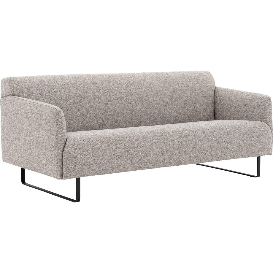 Goossens Excellent Bank Montreal lichtgrijs, stof, 2,5-zits, modern design Goossens Excellent Bank Montreal lichtgrijs, stof, 2,5-zits, modern design afbeelding 1