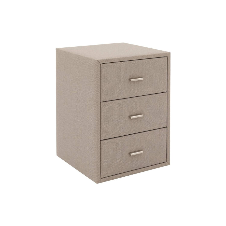 Goossens Excellent Nachtkastje Briljant Elite, 3 laden Goossens Excellent Nachtkastje Briljant Elite, 3 laden afbeelding 1